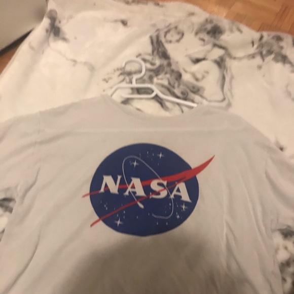 Cut white nasa tee - Picture 5 of 6